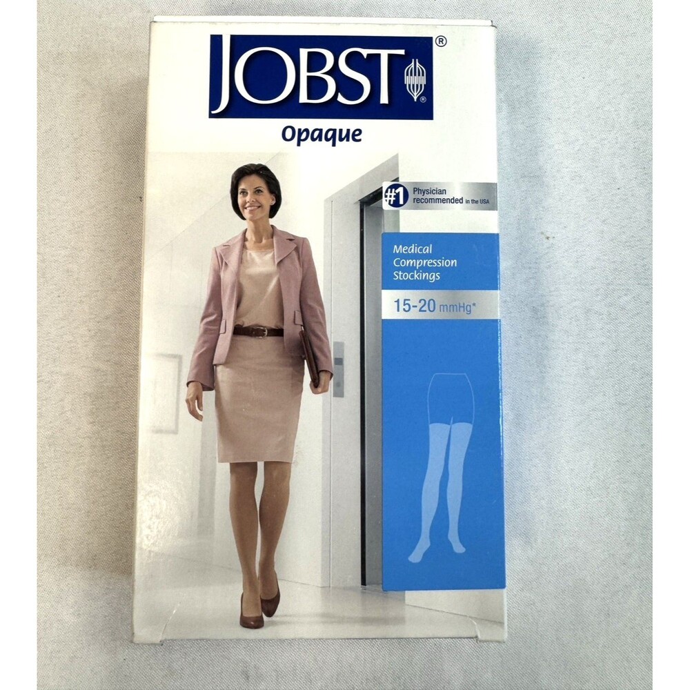 Jobst compression 15.-20mmHg OPAQUE X-LARGE THIGH HIGH CLOSE TOE 77689